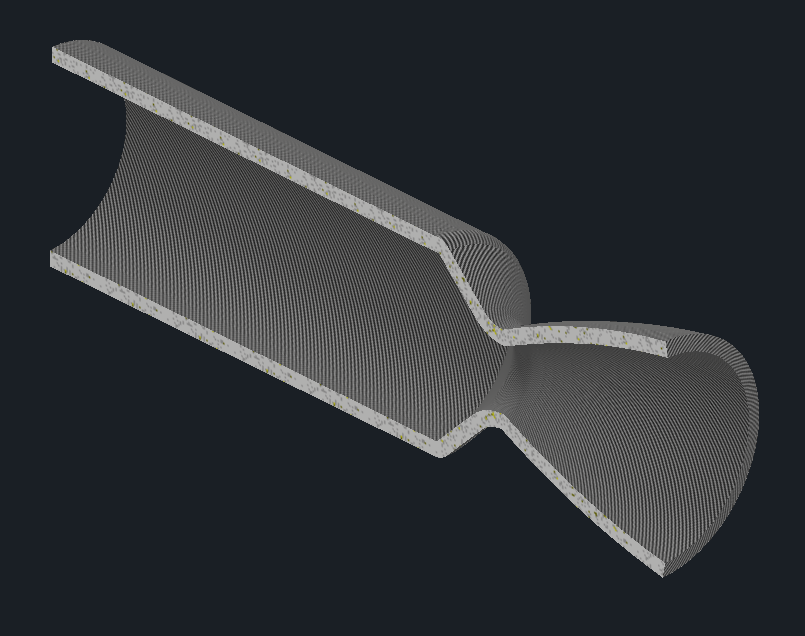 Project FARADAY CAD cross-section